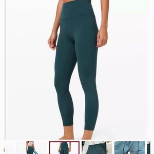 Lululemon align leggings green